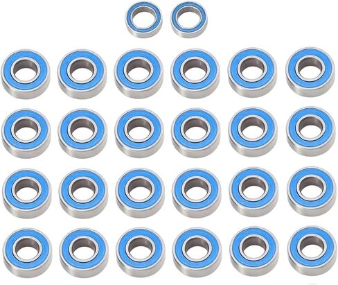 متوافق مع Tamiya for GF01 RC Car Ewargrage Pression Parts Accessories 26pcs محامل محمل مجموعة أجزاء RC Car Car Parts in Saudi Arabia