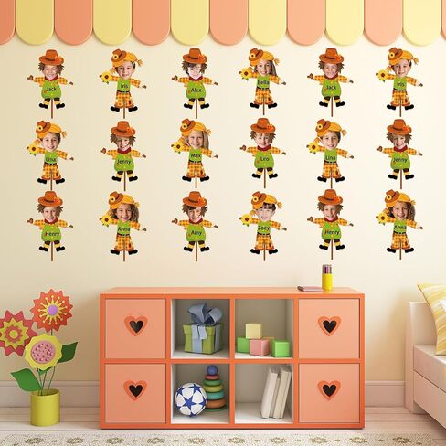 48 مجموعة فرز الفزاعة مع مساحة للصور لزخارتها Bulletin Board Decor in Saudi Arabia