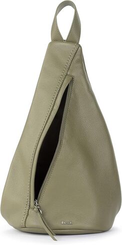 The Sak Geo Sling Backpack in Crochet, Single Sling Shoulder Strap, Black in Saudi Arabia