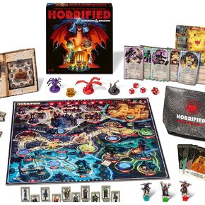 Ravensburger Games Frufcried Games - Dungeons & Dragons - Game Board Game - تعزيز التفكير النقدي والعمل الجماعي - اللعب التعاوني - تحديات مونستر فريدة - من 1 إلى 5 لاعبين - البالغين والأطفال 10+ in Kuwait