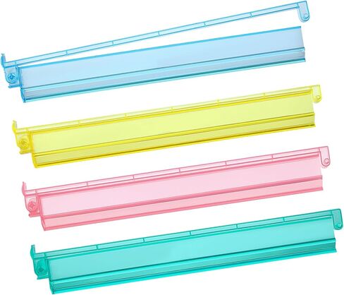 Mahjong Racks with Pushers 4PCS Set Majiang Tile Holder Acrylic Mahjong Racks Accessories and Gifts(White) in Kuwait