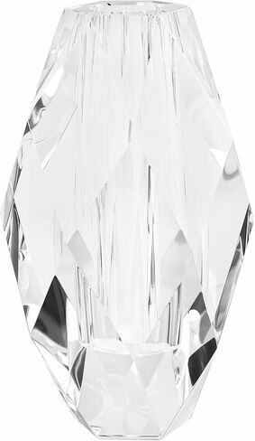 DONOUCLS مزهرية كريستال الزهور زينة عيد الميلاد للمنزل أو هدية - 6 بوصة شفاف مع صندوق هدايا in Kuwait