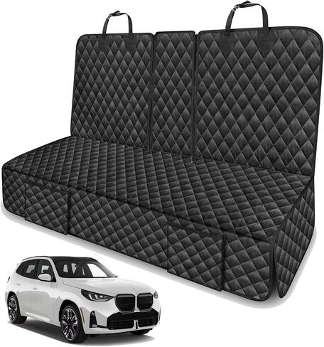 غطاء مقعد سيارة للكلاب للمقعد الخلفي متوافق مع BMW X3 X1 X2 X4 3 5 4 Series 328i 320i 330i 528i 540i الملحقات 2000-2026. in Kuwait