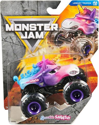 Monster Jam 2025 Official 1:64 Diecast Truck Series 43 Legacy Trucks Sparkle Smash in Saudi Arabia