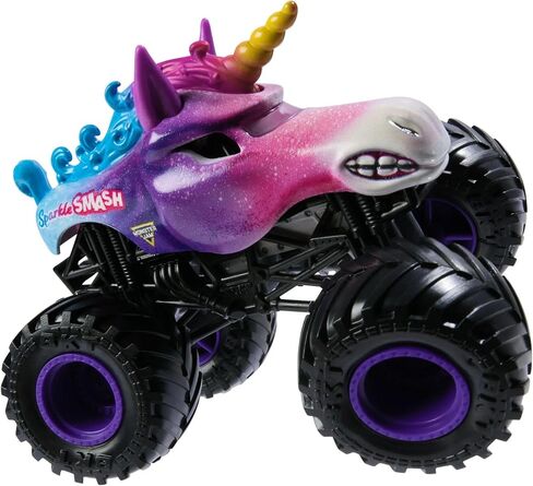 Monster Jam 2025 Official 1:64 Diecast Truck Series 43 Legacy Trucks Sparkle Smash in Saudi Arabia