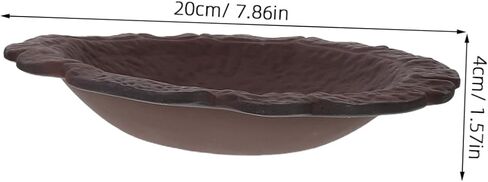 Ceramic Turtle Basking Platform Spacious Multi Functional Design for Bathing Resting Climbing Humidifying Decorative Tile for Tortoise Habitats in Saudi Arabia