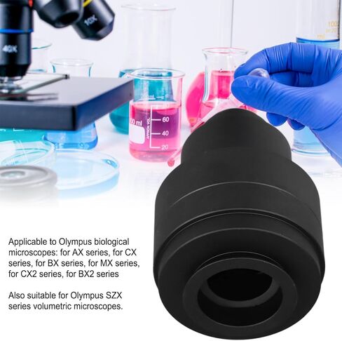 1x Metal Microscope C Mount Adapter for ax cx bx mx cx2 bx2 szx 42mm diameter in Saudi Arabia