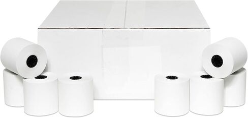 2 1/4" x 150' Thermal Paper (50 Rolls), Works for Talento Dassault, Veeder Root TLS350, Verifone Omni 3300, Verifone Omni 3350 Printer 350 in Saudi Arabia