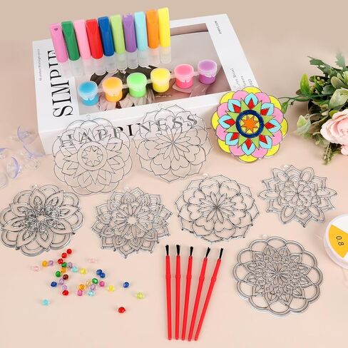 nlicrst 32 مجموعات السقوط ورقة Suncatchers الزخارف ديكورات ديي نافذة فن السقوط فقرة مجموعات الحرف اليدوية ديي مابل ورقة الشمس in Kuwait