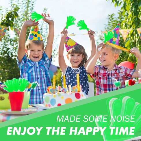 8 Pcs Hand Clappers Noisemakers 7.5 Inch Clappers Noisemakers Plastic Hand Clappers for Birthdays Game Football Sporting Events Cheers Supplies Dance Basketball Football Noisemakers(Blue and White) in Saudi Arabia