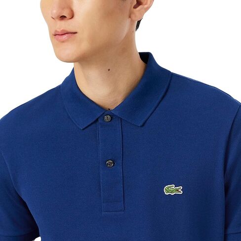 Lacoste Men's Legacy Classic Pique Slim Fit Short Sleeve Polo Shirt in Saudi Arabia