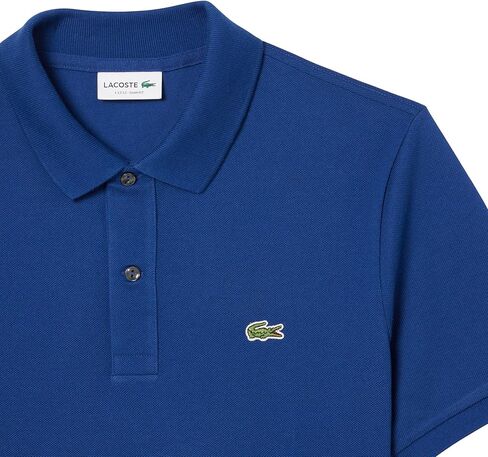 Lacoste Men's Legacy Classic Pique Slim Fit Short Sleeve Polo Shirt in Saudi Arabia