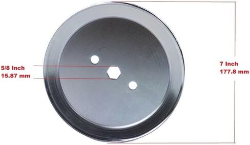 #Uus Parts Spindle Pulley 42 inch for John-Deere LA100 LA105 LA110 LA115 LA120 LA125 LA135 (FANTPARTS#96253937) in Saudi Arabia