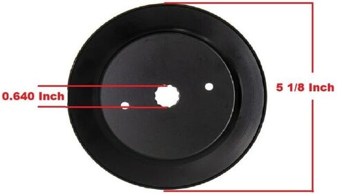 #US Parts Spindle Pulley 50 Inch for Husqvarna GTH2250 GTH2350 GTH250 GTH2550 (fantparts#96253959) in Saudi Arabia