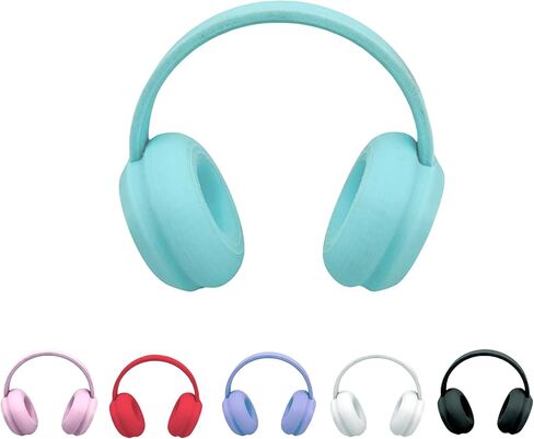 3D Printed Headphones Accessories for Labubu（No Dolls），for Dolls 3.94-6.69inch（10-17cm） in Size，Suitable for Daily Display, Great as a Gift，（White Headphones） in Kuwait