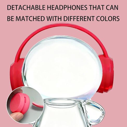 3D Printed Headphones Accessories for Labubu（No Dolls），for Dolls 3.94-6.69inch（10-17cm） in Size，Suitable for Daily Display, Great as a Gift，（White Headphones） in Kuwait
