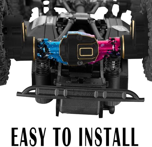 RC Upgrades Part for 1/18 Red cat Ascent-18,Aluminium Front & Rear Axle Housing w/Brass Axle Cover Diff Cover Hops UP,Colour in Kuwait