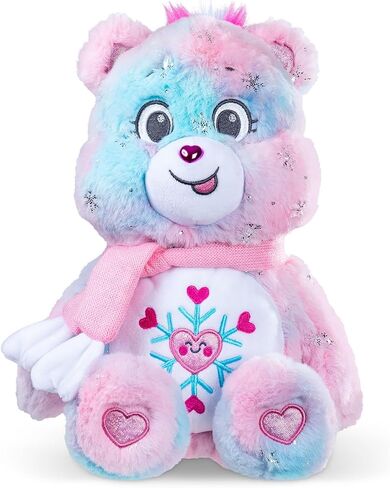 Care Bears - Collector Edition 14 "Snowflake Snowflake Parkle Bear - أقحشة متوسطة الحجم - ألوشي ناعمة ، قابلة للتطبيق ، حيوان محشو للفتيات والفتيان ، الأعمار 4+ in Saudi Arabia