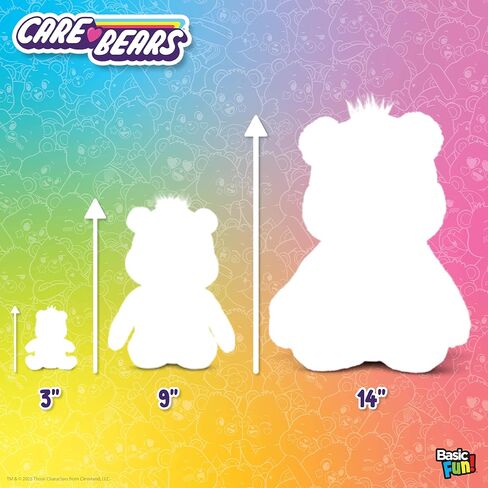 Care Bears - Collector Edition 14 "Snowflake Snowflake Parkle Bear - أقحشة متوسطة الحجم - ألوشي ناعمة ، قابلة للتطبيق ، حيوان محشو للفتيات والفتيان ، الأعمار 4+ in Saudi Arabia