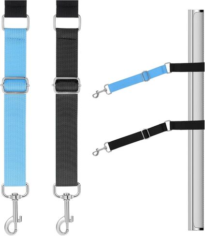 2 Pcs Groomers Helper Grooming Loops for Dogs Groomers Pet Dog Grooming Arm Accessories Extension Straps Adjustable Secure and Stable Loop Extender Bathing Restraint Leashes for Dog Bathing in Saudi Arabia