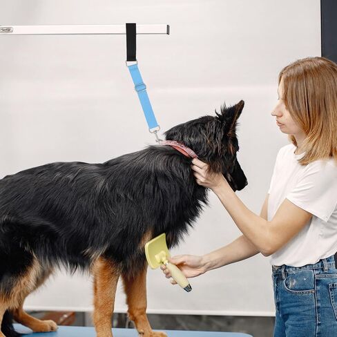 2 Pcs Groomers Helper Grooming Loops for Dogs Groomers Pet Dog Grooming Arm Accessories Extension Straps Adjustable Secure and Stable Loop Extender Bathing Restraint Leashes for Dog Bathing in Saudi Arabia