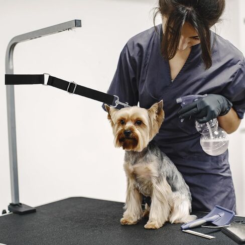 2 Pcs Groomers Helper Grooming Loops for Dogs Groomers Pet Dog Grooming Arm Accessories Extension Straps Adjustable Secure and Stable Loop Extender Bathing Restraint Leashes for Dog Bathing in Saudi Arabia