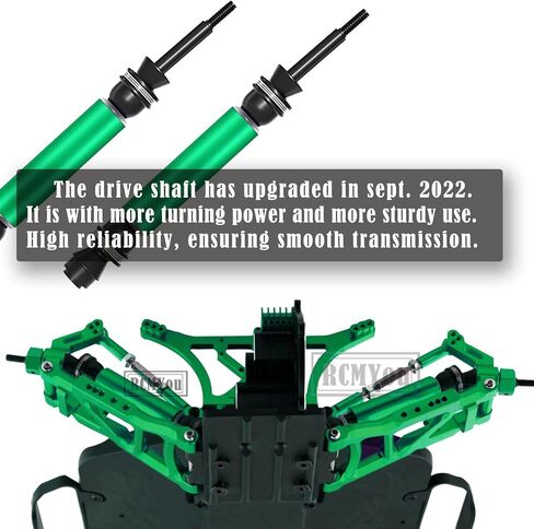 ترقيات عمود محرك أقراص CVD جزء من 1/10 Rustler VXL 4x4 4WD Stampede VXL Hoss VXL SLASH Platinum/Slash Ultimate/Slash VXL 4x4،4pcs الأمامية والخلفية. in Kuwait