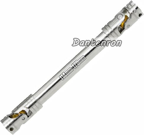 1/10 RC Crawler Car Universal Drive Shaft Stainless Steel Heavy-Duty Driveshafts Accessories for 1:10 Rock Car Tamiya CC01 Traxxas TRX4 Axial SCX10 II RC4WD Gen8 Upgrade Parts (104-150mm) in Saudi Arabia