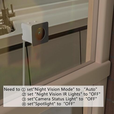 حامل نافذة Teccle لـ Wyze Cam OG (إصدار 2023)، مجموعة أدوات المكدس لـ Wyze Cam OG، من خلال النافذة استخدم Cam OG، مسموح باستخدام كاميرتين على Windows في نفس الوقت in Saudi Arabia