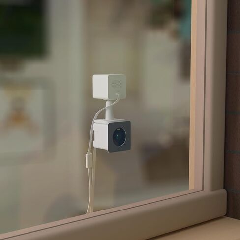 حامل نافذة Teccle لـ Wyze Cam OG (إصدار 2023)، مجموعة أدوات المكدس لـ Wyze Cam OG، من خلال النافذة استخدم Cam OG، مسموح باستخدام كاميرتين على Windows في نفس الوقت in Saudi Arabia