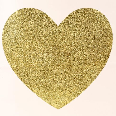 Hallmark 13" Large Gift Bag with Tissue Paper (Green Foliage, Gold Heart) for Weddings, Engagements, Anniversaries, Bridal Showers, and More in Saudi Arabia