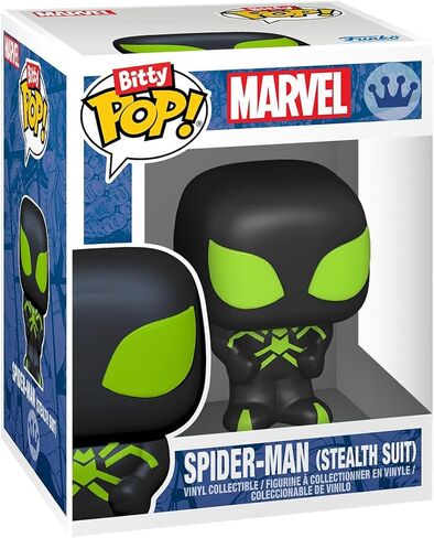فونكو بوب! Bitty: Spider -Man - Venom ، Anti -Venom ، She -Venom ، و Mystery Chase Figure - 0.9 inch in Saudi Arabia
