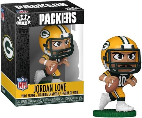 Funko NFL Minis Green Bay Packers Vinyl Figure ، Jordan Love in Saudi Arabia