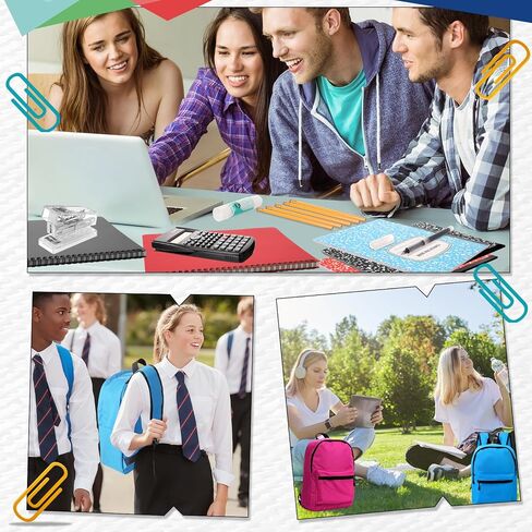 126 Pcs 2025 Middle High School Supplies Kit with Backpack for Student 7-12 Grades, Back to School Supplies Bulk Bundle Essential Notebook Calculator for Senior Student(Hot Pink Aesthetics) in Saudi Arabia