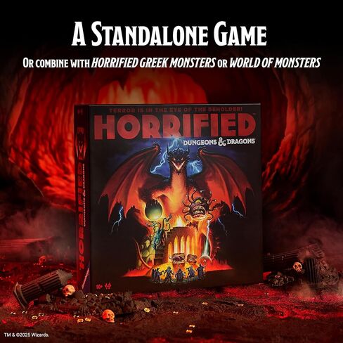 Ravensburger Games Frufcried Games - Dungeons & Dragons - Game Board Game - تعزيز التفكير النقدي والعمل الجماعي - اللعب التعاوني - تحديات مونستر فريدة - من 1 إلى 5 لاعبين - البالغين والأطفال 10+ in Kuwait