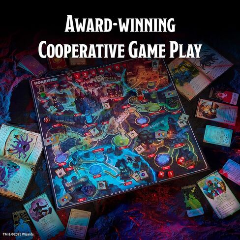 Ravensburger Games Frufcried Games - Dungeons & Dragons - Game Board Game - تعزيز التفكير النقدي والعمل الجماعي - اللعب التعاوني - تحديات مونستر فريدة - من 1 إلى 5 لاعبين - البالغين والأطفال 10+ in Kuwait