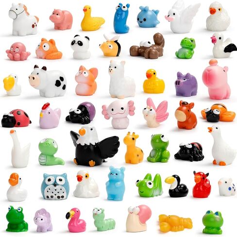 حيوانات راتنجات ميني كابياراس ميني مضيئة من راتنجات الراتنجات 50 بكسل ، شخصيات راتنج صغيرة ، لإخفاء هدايا كابيبا لطيفة التماثيل المصغرة للاحتفالات الجنية ، إكسسوارات المناظر الطبيعية ، الكعكة الكعكة توبيبر in Kuwait