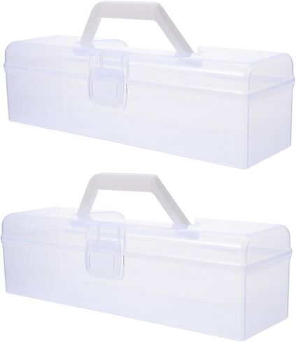 jojofuny 2pcs Calligraphy Tool Box Artistic Pen Storage Container for Fine Workmanship in Saudi Arabia