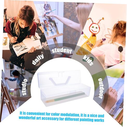 jojofuny 2pcs Calligraphy Tool Box Artistic Pen Storage Container for Fine Workmanship in Saudi Arabia