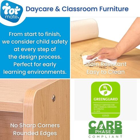 Tot Mate Wall Mounted Storage Lock Cabinet - 30in Wide | Ready-to-Assemble, Maple/Maple in Saudi Arabia