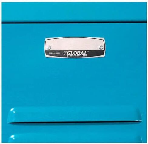 GLOBAL INDUSTRIAL Single Tier Locker, 15x18x72, 1 Door, Ready To Assemble, Gray in Saudi Arabia
