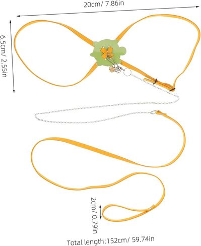SUPVOX Adjustable Reptile Harness for Tortoises Lizards and Small Animals Comfortable Handle Growth Friendly Design in Saudi Arabia