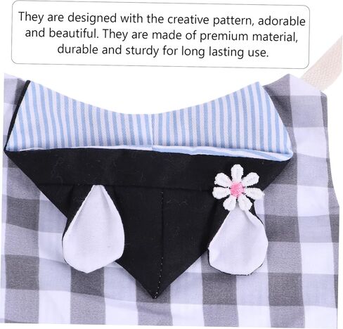 Besportble Bunny Vest Vest Leash Assume Assume Adabit Adabbit Hamster Assories Expensities Precated Material لحفلات الزفاف تشمل الحفلات القبعة القبعة دبوس الشعر in Kuwait