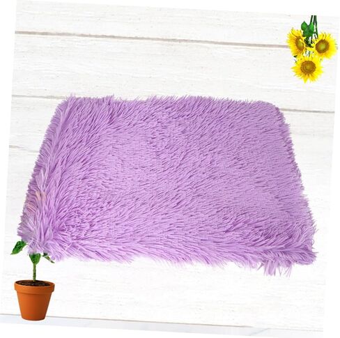 VICASKY PET Bed Blanket for Dogs and Cats Thickened Plush Fleece Mat for Winter Oversized Dog House Cushion Waterproof and Easy to Clean Grey Size S in Saudi Arabia
