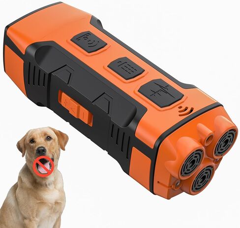 5 in 1 Sonic Bark Deterrents, Dog Training, 3 Modes 50 FT Range, Indoors Outdoors Behavior Correct Safe & Humane Rechargeable Compact Bark Control Shock All Categories Dogs, deterrents in Saudi Arabia