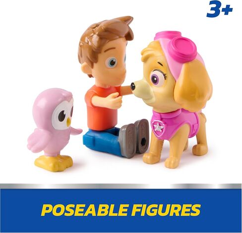 Paw Patrol Skye & Alex Porter Pack مع Lil Hootie Toy Figure ، ألعاب الأطفال للبنين والبنات الذين تتراوح أعمارهم بين 3 وما فوق in Saudi Arabia