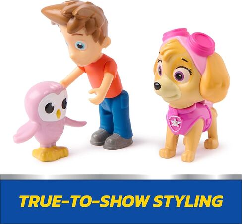 Paw Patrol Skye & Alex Porter Pack مع Lil Hootie Toy Figure ، ألعاب الأطفال للبنين والبنات الذين تتراوح أعمارهم بين 3 وما فوق in Saudi Arabia