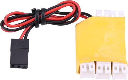 8 LED RC Light Kit ، أضواء وميض RC البلاستيكية مع سلك 23.6 بوصة ، وأضواء طائرة RC يتم تثبيتها بسهولة لطائرة هليكوبتر طائرة RC وأنواع أخرى من الطائرات in Kuwait