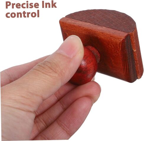 Wooden Rocker Blotter Ink Absorption Tool for Quick Drying Fountain Pen and Calligraphy Vintage Design Easy to Use for School and Home Decor in Saudi Arabia