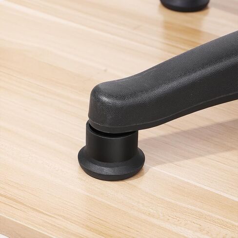 Chair Fixed Casters Replacement, 20 Pcs Office Chair Stationary Castors Non Rolling Chair Feet Low Profile Bell Glides Short Plastic Glides Chair Feet Wheel Stopper (Snap in) in Saudi Arabia